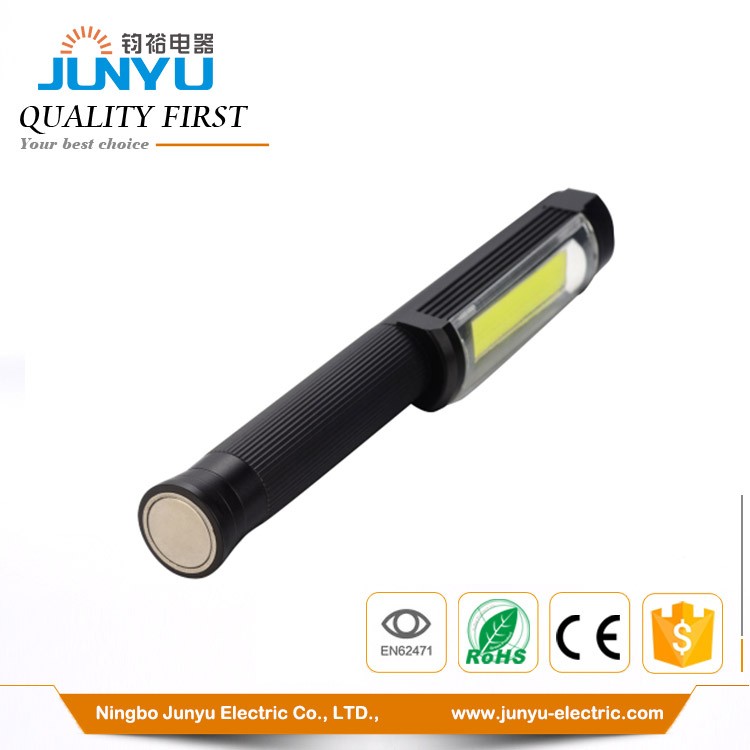 aluminum COB Pen light  aluminum flashlights