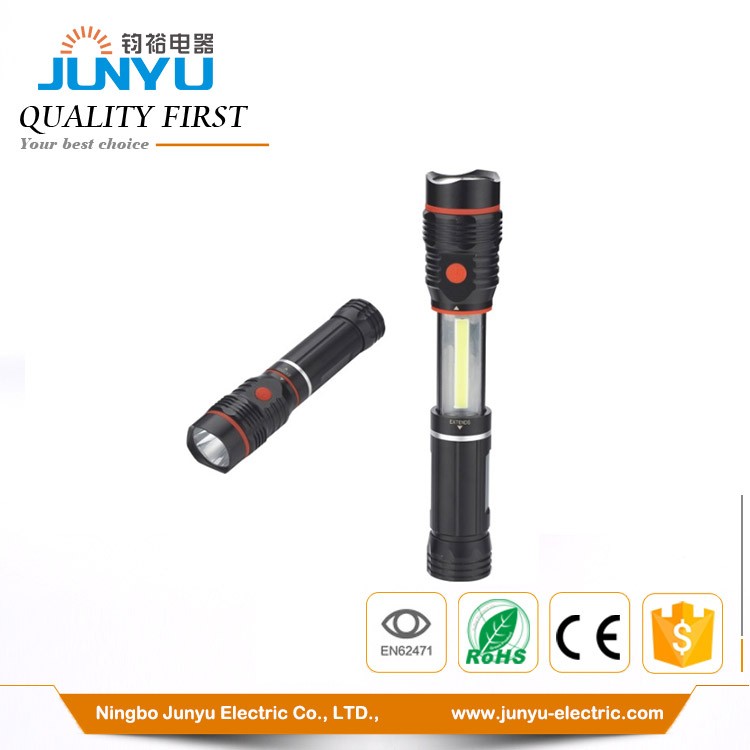 aluminum COB flashlights  work light