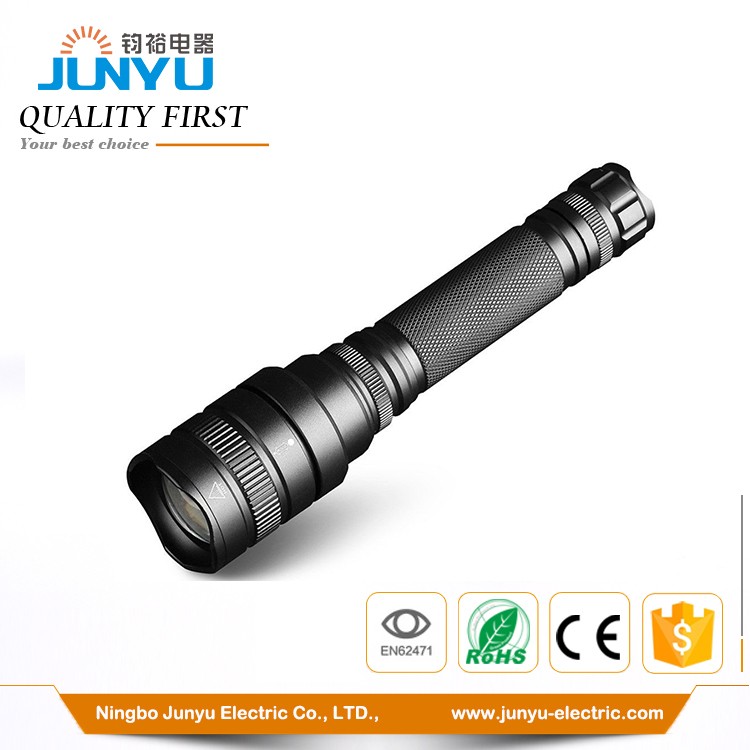 aluminum rechargeable zoom 1000 lumens XPH50 flashlights