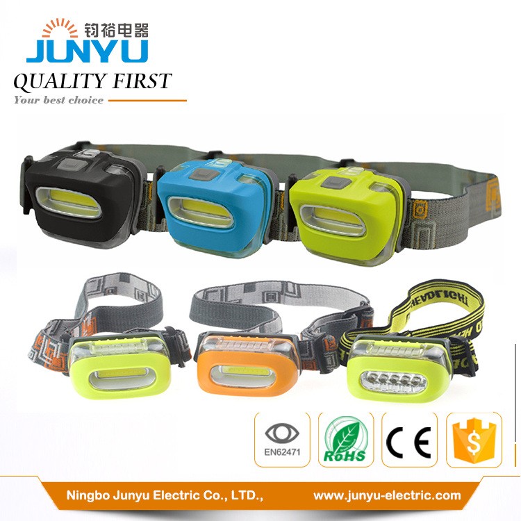 Head lamp With inflarered sensor ,COB head lamp