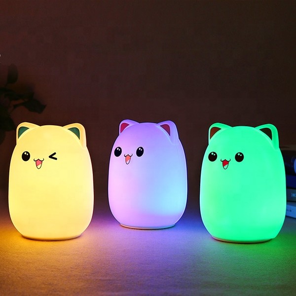 Silicone Night light Ambient light RGB Colorful