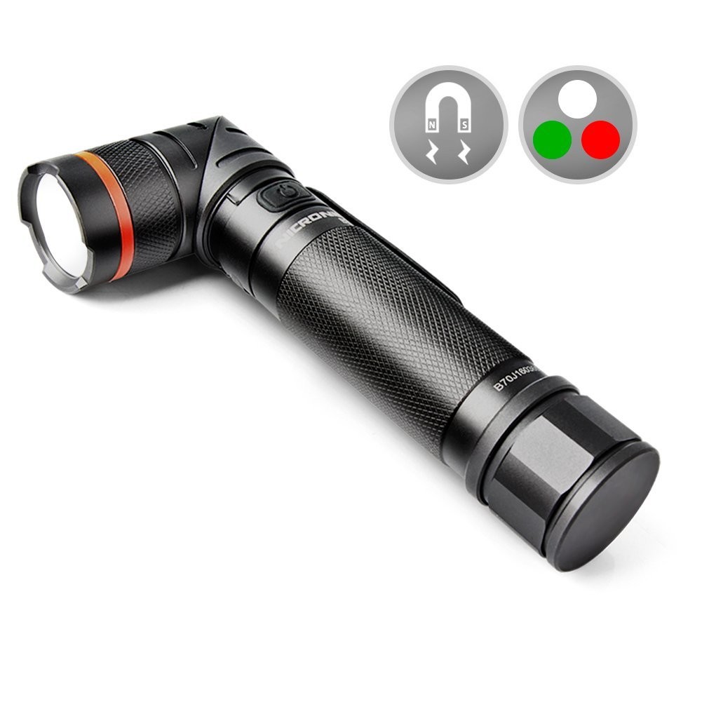 rechargerable  elbow flashlights with filter